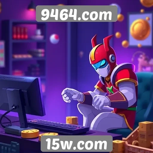 Impacto do mercado de jogos online em 9464.com